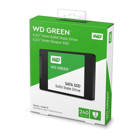 SSD 240GB 2.5 SATA3 3D NAND WD Green