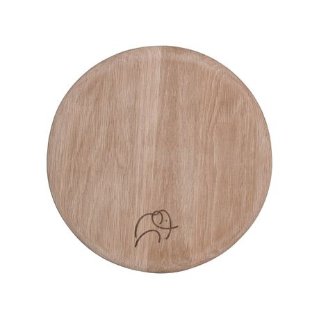 Weathered Oak Wood Placemat With Ellie Design Dual Purpose Server Buy Online in Zimbabwe thedailysale.shop