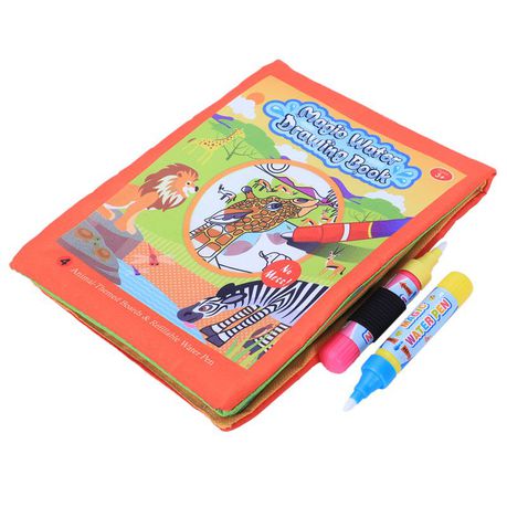 Mihuis Animals Theme Magic Water Drawing Reusable Colouring Book Buy Online in Zimbabwe thedailysale.shop