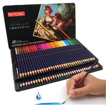 Load image into Gallery viewer, Nyoni - Water Colour Pencils - 72 Colours in Metal Box Set
