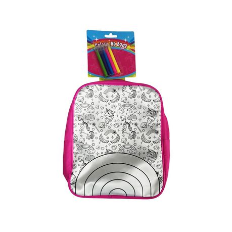 Roly Polyz Colour In Rainbow Unicorn Backpack