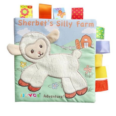 Activity Fabric soft Baby Cloth Book -Sherbet's Silly Farm Buy Online in Zimbabwe thedailysale.shop