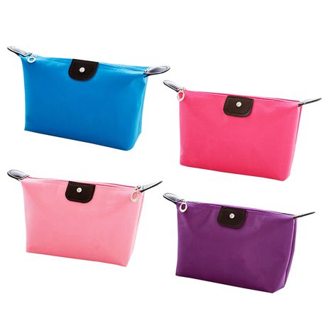 4 Pieces Cosmetic Bags Toiletry Bags Travel Makeup Pouch Buy Online in Zimbabwe thedailysale.shop