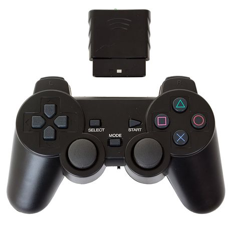 3in1 Double Vibration Wireless 2.4Ghz Controller For PS2/PC/PS3 Slim Buy Online in Zimbabwe thedailysale.shop