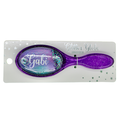 Glitter Globe Name Hairbrush - Gabi Buy Online in Zimbabwe thedailysale.shop