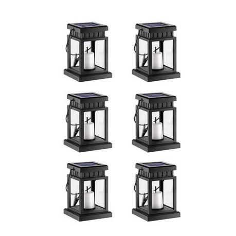 Solar Power LED Garden Light-Warm White - 6 Pack Buy Online in Zimbabwe thedailysale.shop