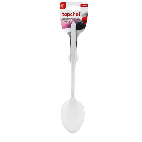 Top Chef 4 Piece Dessert Spoon Buy Online in Zimbabwe thedailysale.shop