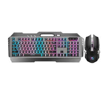 Load image into Gallery viewer, Olive Tree-670R 2.4G Wireless RGB LED Mechanical Feel Gaming Keyboard Mouse
