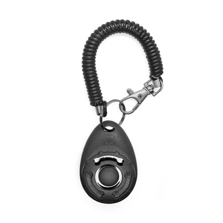 Little Weasel Pets Dog Training Clicker with Wrist Strap (Black) Buy Online in Zimbabwe thedailysale.shop