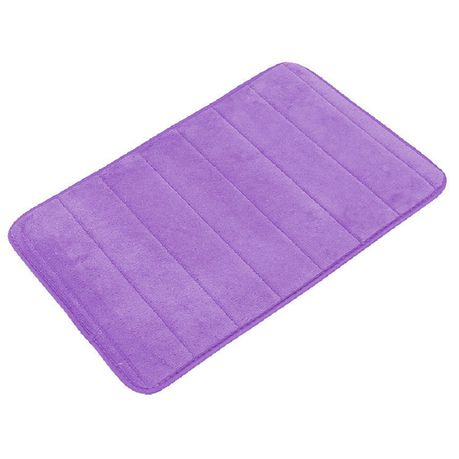 Luxury Memory Foam Bathroom Bath Mat Quick Dry Non Slip Purple Large Buy Online in Zimbabwe thedailysale.shop