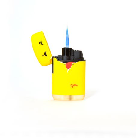 Zengaz Mega Jet Turbo Flame Lighter Hungry Monster Yellow