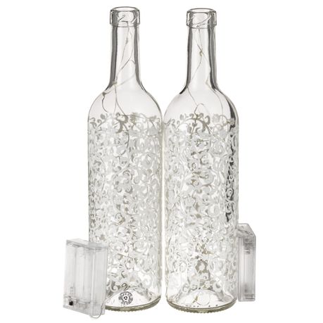 Bottleful - Fairy Light Bottle to Light Up the Dark - Pack of 2 (Clear) Buy Online in Zimbabwe thedailysale.shop