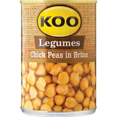 KOO - Chickpeas in Brine 12x400g Buy Online in Zimbabwe thedailysale.shop