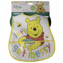 Load image into Gallery viewer, Winnie the Pooh &#39;Messy&#39; Catcher Bib
