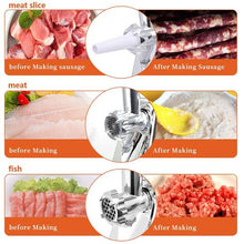 Load image into Gallery viewer, Electric Maximum Locking 4 Knife Meshes Meat Grinder for Home Kitchen-2800W
