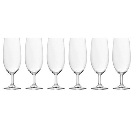 Leonardo Beer Glasses Daily: Teqton Glass 360ml – Set Of 6 Buy Online in Zimbabwe thedailysale.shop