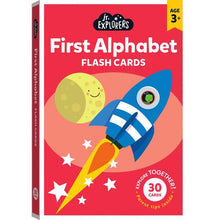 Load image into Gallery viewer, Junior Explorers: First Alphabet Flash Cards (large format)
