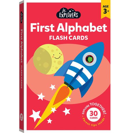 Junior Explorers: First Alphabet Flash Cards (large format)