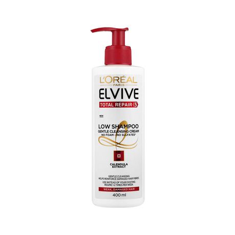 LOreal Elvive Total Repair 5 - Low Shampoo 400ml Buy Online in Zimbabwe thedailysale.shop