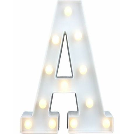 LED Lights Letter -A Buy Online in Zimbabwe thedailysale.shop