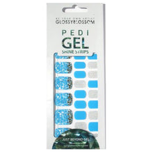 Load image into Gallery viewer, Glossyblossom Pedi Gel Strips - Paradise Beach
