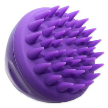 Load image into Gallery viewer, Dewy - Silicone Shampoo Brush / Hair Scalp Massager / Shower Brush (Purple)
