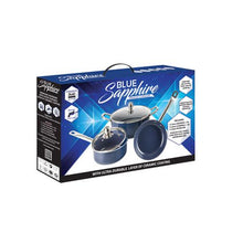 Load image into Gallery viewer, Blue Sapphire Premium 5-Piece Pot Set
