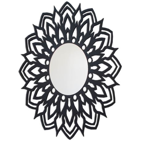 db Creative - Sunburst Oval Wall Mirror - 60x45cm