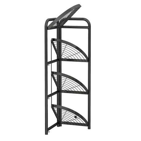 Windsor 4 Tier Corner Foldable Shelving