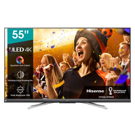 Hisense Premium 55 4K Smart ULED TV with Quantum Dot & HDR