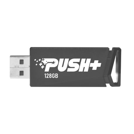 Patriot Push+ 128GB USB3.2 Flash Drive - Grey