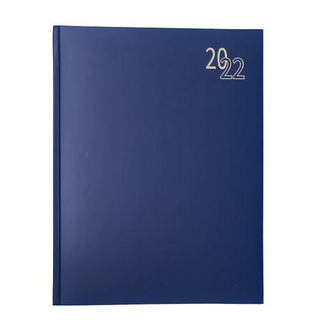 Diary A4 Regency 2022 Blue Buy Online in Zimbabwe thedailysale.shop