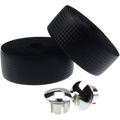 Fluir Black Diamond Anti Slip Handlebar Tape with Plugs Buy Online in Zimbabwe thedailysale.shop