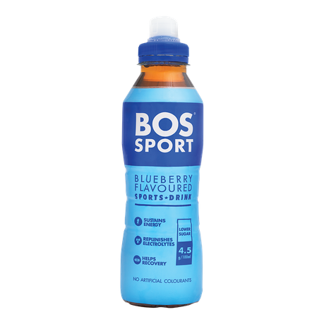 BOS - Sport Drink Blueberry 6 x 500ml Buy Online in Zimbabwe thedailysale.shop