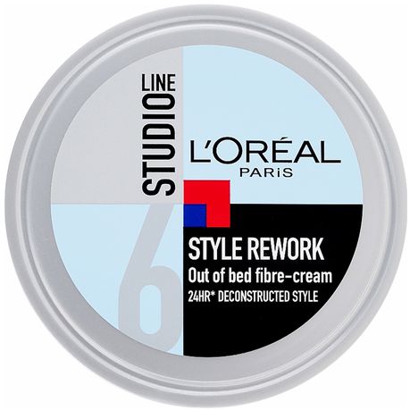 LOreal Studio Line - Style Rework Out Of Bed Fibre Cream 150ml Buy Online in Zimbabwe thedailysale.shop