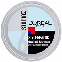 Load image into Gallery viewer, LOreal Studio Line - Style Rework Out Of Bed Fibre Cream 150ml
