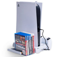 Load image into Gallery viewer, PlayStation 5 Multi Charging Docking Station with Headset Bracket
