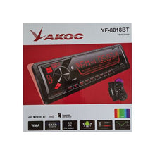 Load image into Gallery viewer, Akoc Car Mp3 Player with Bluetooth YF8018BT
