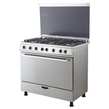 Load image into Gallery viewer, Goldair - 5 Gas Cooker with Electric Oven - 111L
