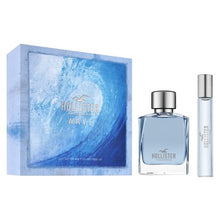 Load image into Gallery viewer, Hollister Wave for Him 100ml EDT, 15ml EDT Travel Spray
