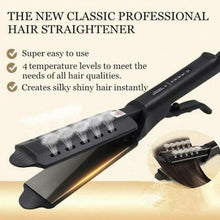 Load image into Gallery viewer, Optic Professional Ceramic Tourmaline Flat Iron Hair Straightener
