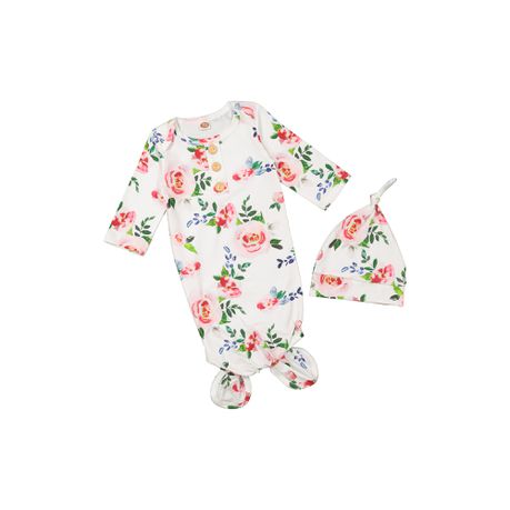 Newborn Knotted Onesie Roses Buy Online in Zimbabwe thedailysale.shop