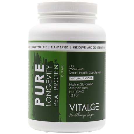 Pure Longevity Pea Protein Isolate (775gr) Buy Online in Zimbabwe thedailysale.shop