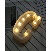 Load image into Gallery viewer, LED Lights Letter -C
