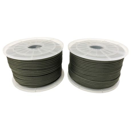 Paracord 550 Type III - 100% Nylon - Military Green Buy Online in Zimbabwe thedailysale.shop