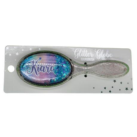 Glitter Globe Name Hairbrush - Kiara Buy Online in Zimbabwe thedailysale.shop