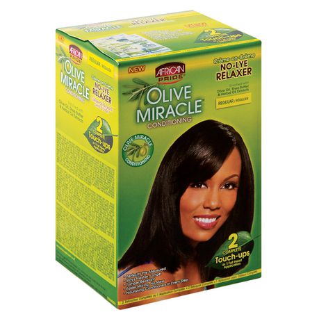 African Pride - No Lye Relaxer Regular - 2 Application Buy Online in Zimbabwe thedailysale.shop