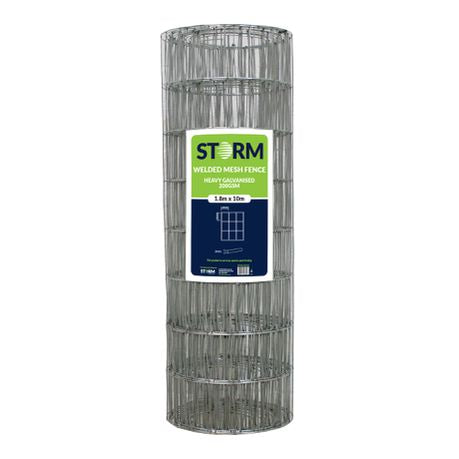 Storm Welded Mesh 1.8m x 10m Roll, 100 x 100mm Aperture