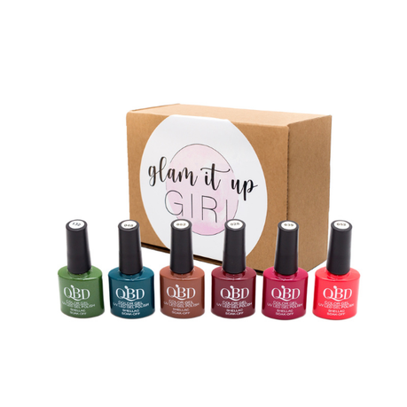 Glam It Up Girl UV/LED Gel Nail Polish - Dark Shellac Colour Kit Buy Online in Zimbabwe thedailysale.shop