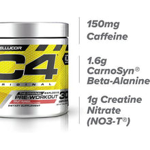 Load image into Gallery viewer, Cellucor C4 Original Pre-Workout Powder Fruit Punch - 195g
